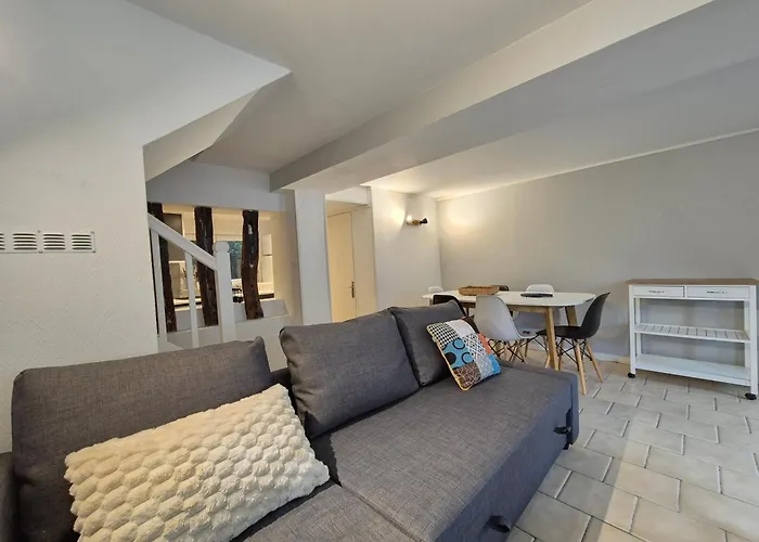 Maison L'estuaire 15 Minutes Rouen Free Parking Hébergement de vacances Grand-Couronne